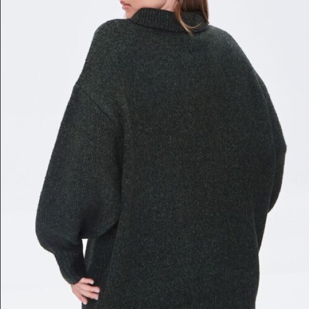 Marled Half-Buttoned Sweater - Picture 6 of 7